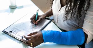 Injured employee filing a workers' comp claim in Connecticut