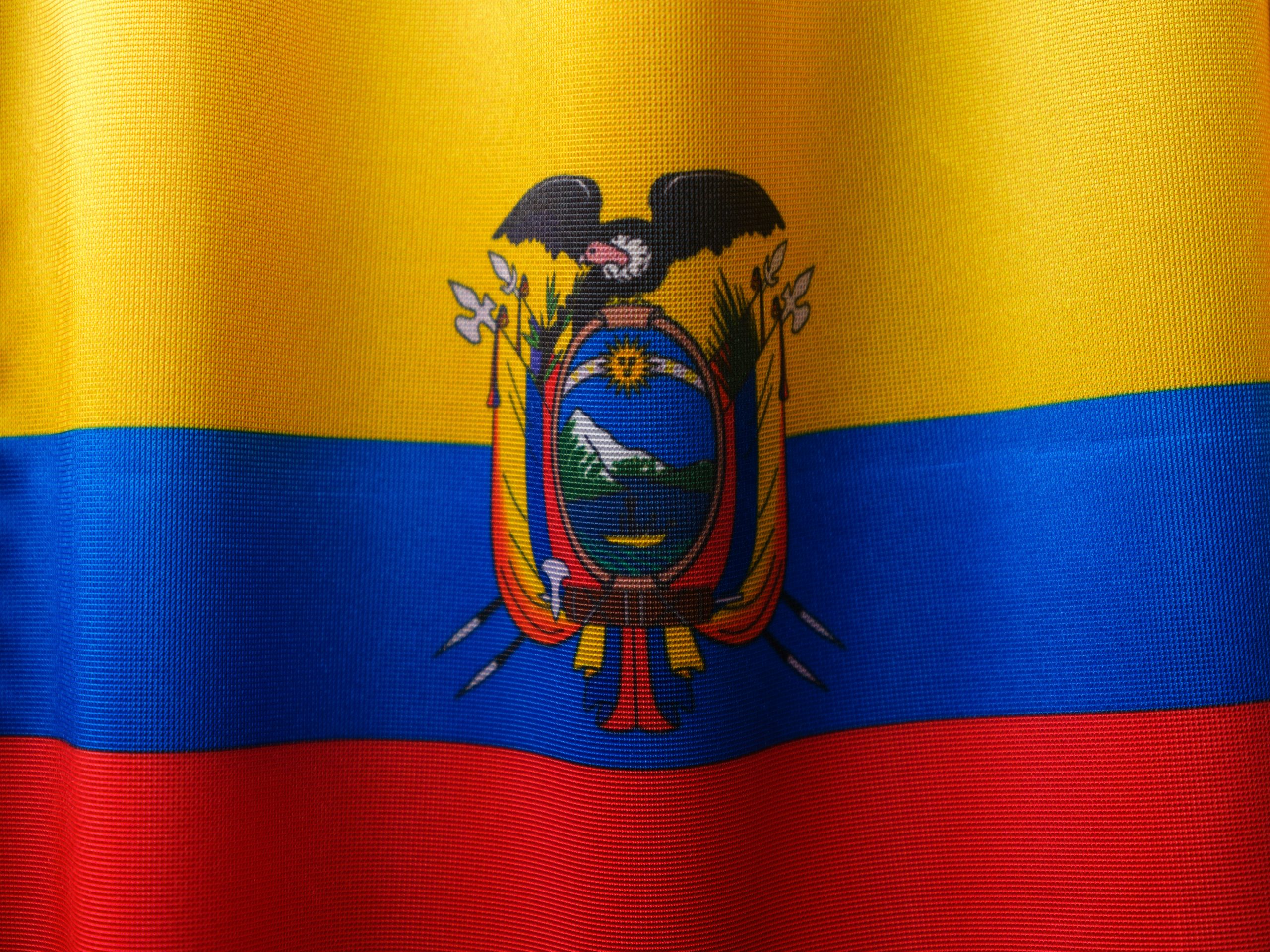 Ecuador Flag as Part of TPS advocacy piece