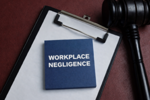 Workplace negligence concept representing workplace injury claims in Bridgeport