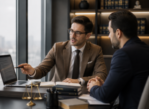 A Bridgeport personal injury lawyer explaining to a client how the statute of limitations works
