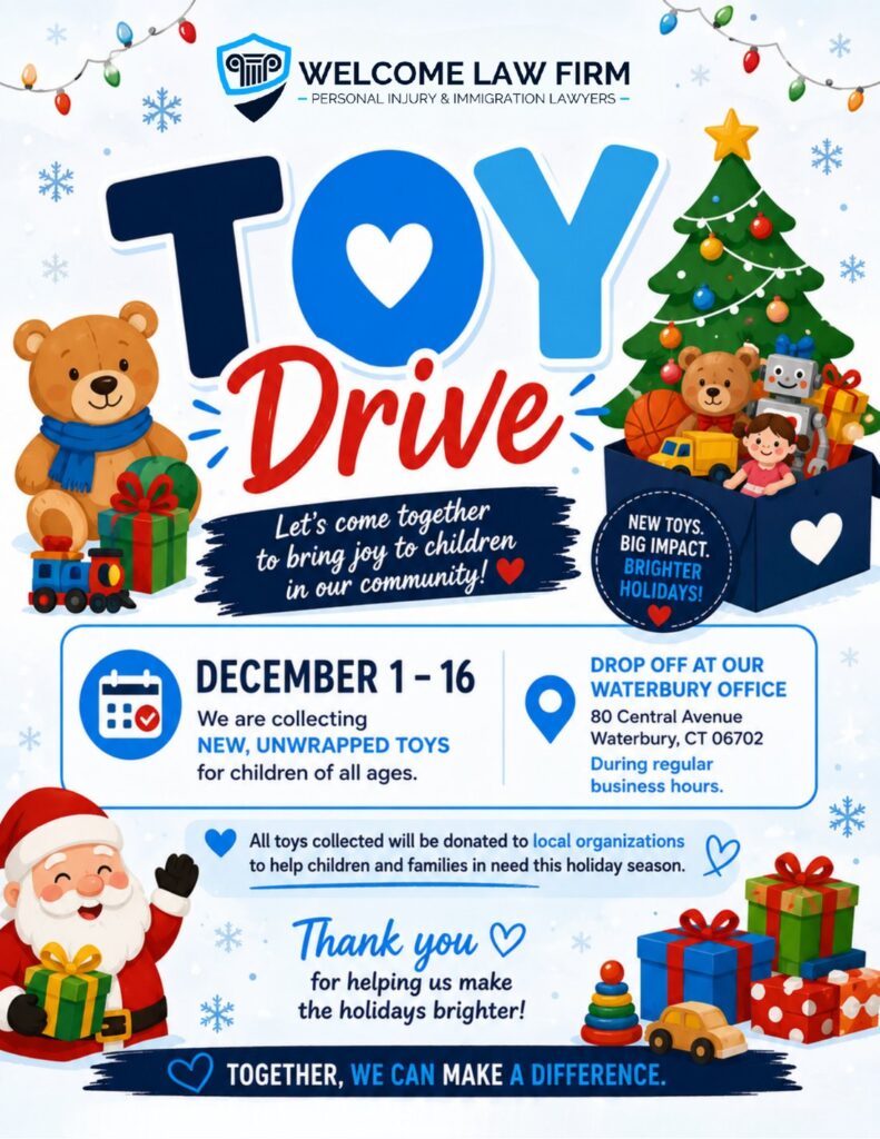 Welcome Law Firm Holiday Toy Drive